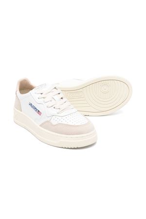 sneakers in pelle beige AUTRY KIDS | KULKFS03.